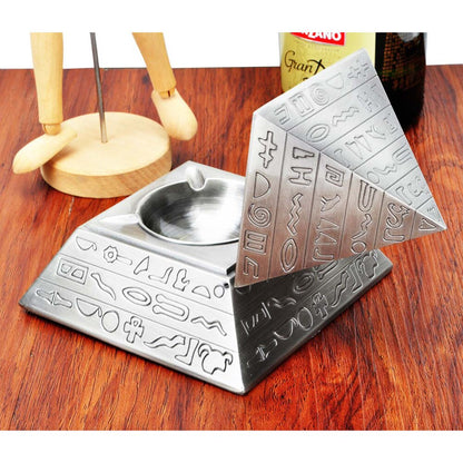 Creative pyramid ashtray egyptian Broker decor for desk