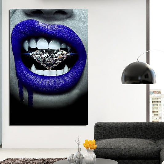 Vampire With a Diamond Broker Decor wall art