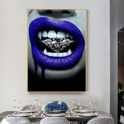 Vampire With a Diamond Broker Decor wall art