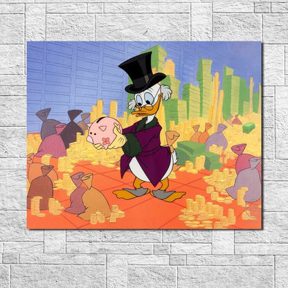 Classic McDuck Money Home Office Broker Decor