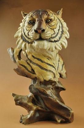 Tiger Statue Furnishing Articles Handicraft Creative Home Office Decorations