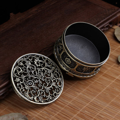 Metal Alloy Incense Burner Buddhism Home Office broker Decor