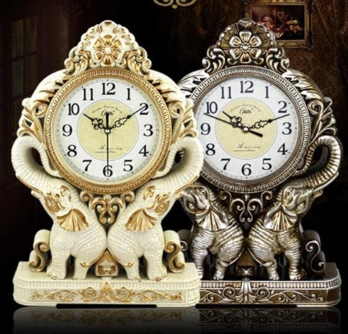 European desktop Table clock
