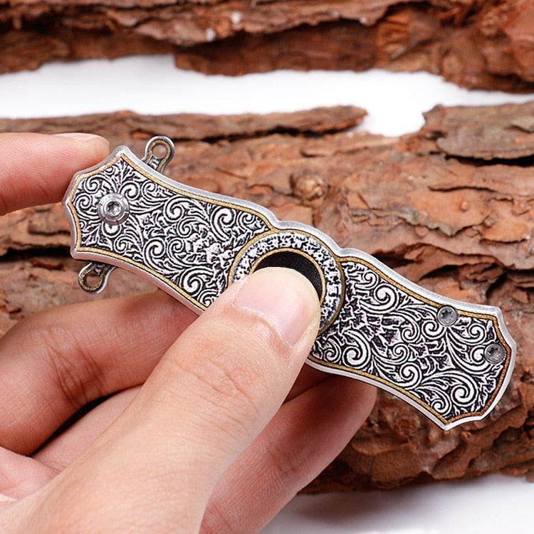 Fidget Spinner tactical knife folding blade
