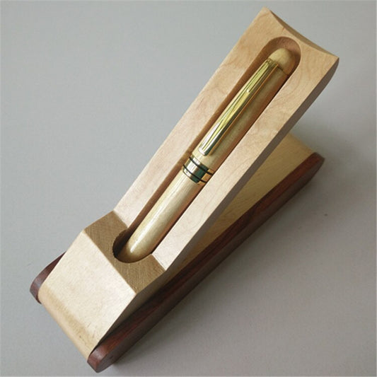 Maple Ball Point Pen With Gift Box Pens Office Supplies Stationery Luxury Pen