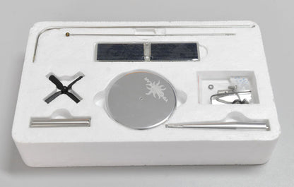 solar plane Model office decorate solar toy