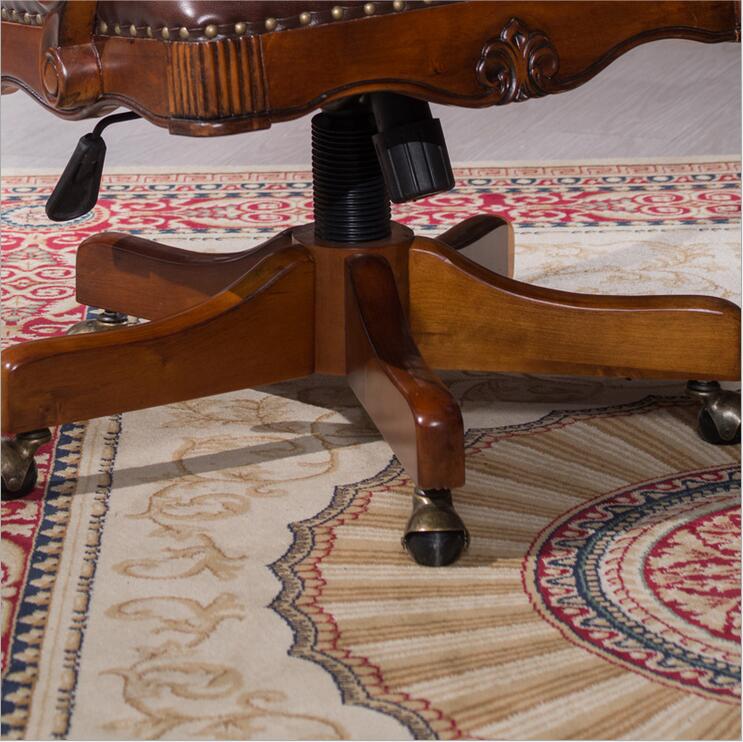 American president of luxury office furniture chair cowhide chair