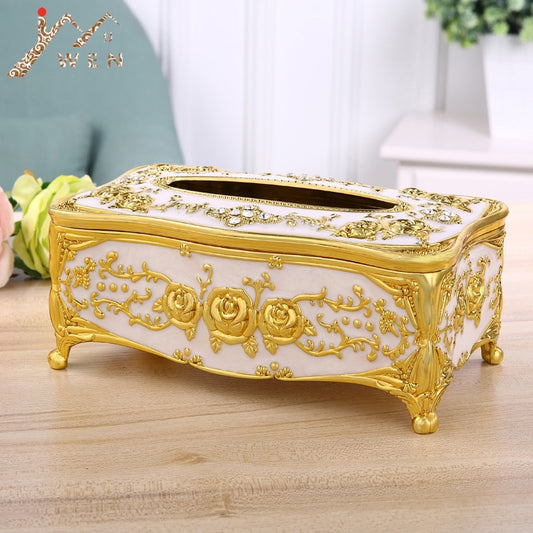 Tissue Box Luxury European home or Office Table Accessories