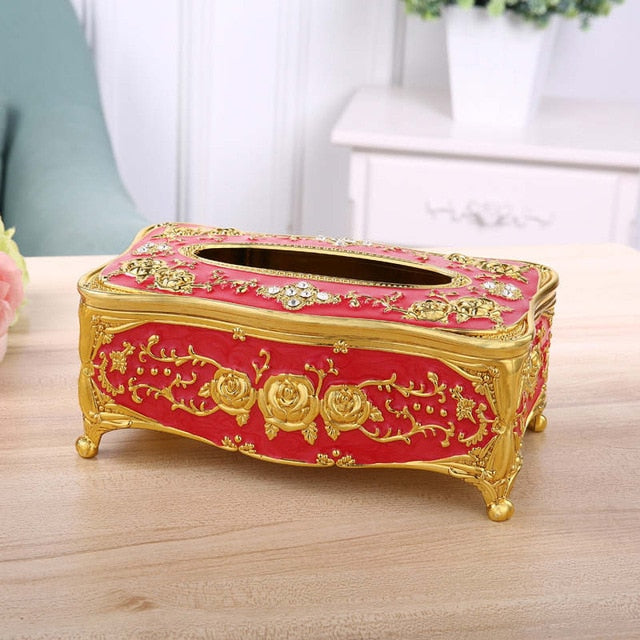 Tissue Box Luxury European home or Office Table Accessories