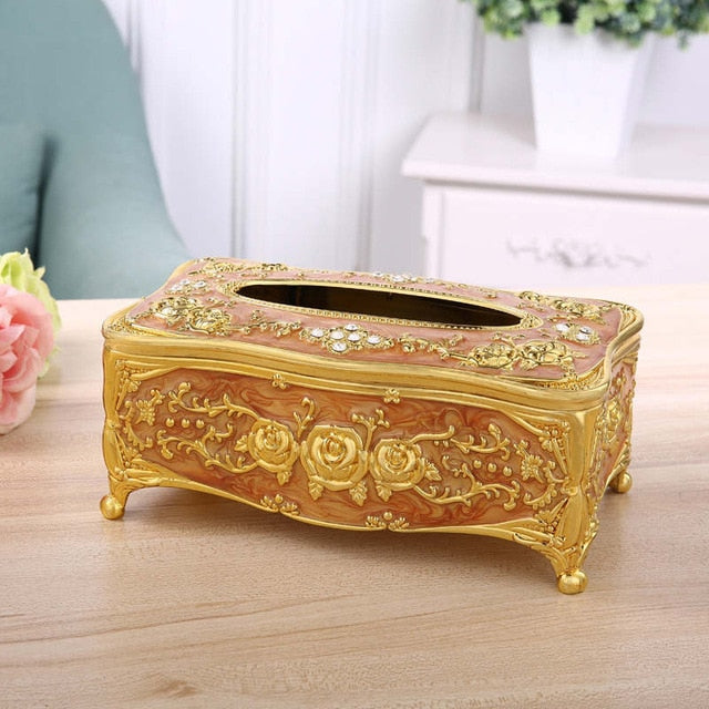 Tissue Box Luxury European home or Office Table Accessories