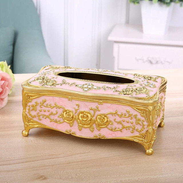 Tissue Box Luxury European home or Office Table Accessories