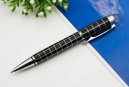 New Lattice Pen Ballpoint Roller Ball Pen Luxury with gift box Office Accessories School Supplies