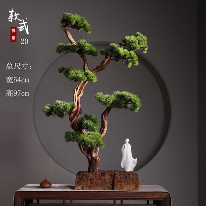 Chinese Zen Root Carving Decoration Zen Life Dead Wood Landscape Office Home Decoration Gift Garden Decor