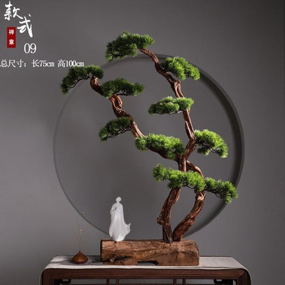 Chinese Zen Root Carving Decoration Zen Life Dead Wood Landscape Office Home Decoration Gift Garden Decor