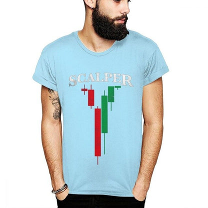 Forex Scalper T shirt for the Fashionable Investment Day Trader