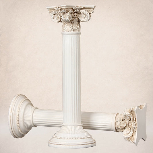 Europe Creative resin Roman column statue home broker decor