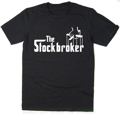The Stockbroker - Funny T Shirt - Godfather Spoof - Many Colours Short Sleeve T-shirt Funny Print