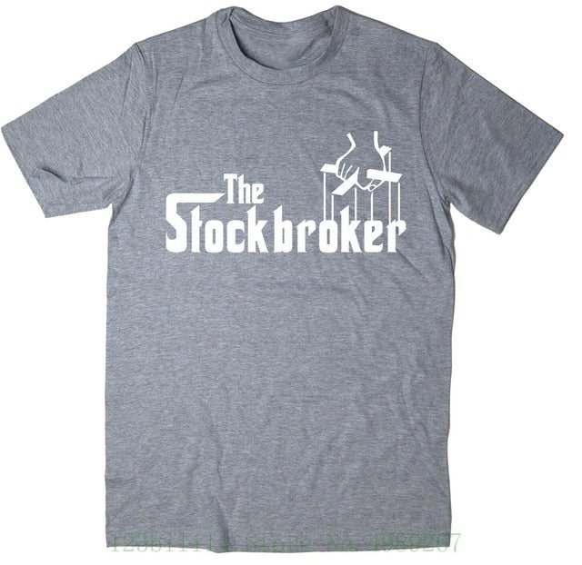 The Stockbroker - Funny T Shirt - Godfather Spoof - Many Colours Short Sleeve T-shirt Funny Print