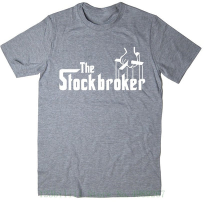 The Stockbroker - Funny T Shirt - Godfather Spoof - Many Colours Short Sleeve T-shirt Funny Print